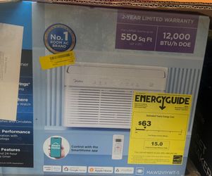 Midea 12,000 BTU smart window air conditioner