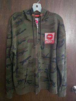 Dixxon Vixxon Camo Zip-Up Hoodie