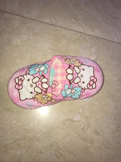Hello kitty girls slippers 2t-3