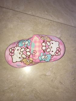 Hello kitty girls slippers 2t-3