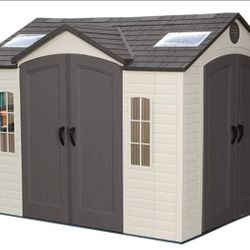 Lifetime 15 X 8 Shed NEW With Extra Parts