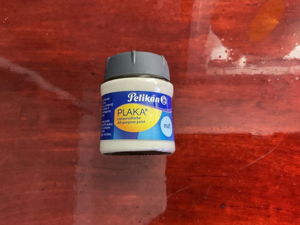 Pelikan Plaka Paint, #1 White Matt