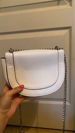 White side purse