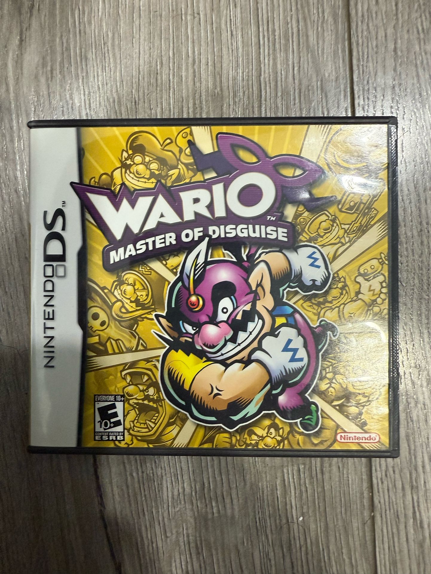 Wario Master Of Disguise For Nintendo Ds