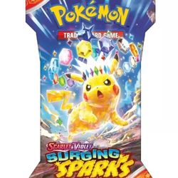 Surging Sparks Sleeved Packs -50