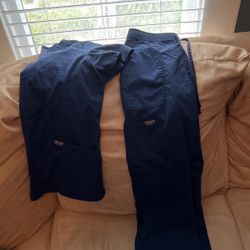 Navy Blue Cherokee Scrubs 