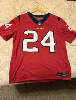 Derek Stingley Nike FUSE Texans Battle red jersey (medium)