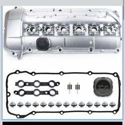 Aluminum Valve Cover Compatible with 2002-2006 BMW X5 X3 530i 525i 325i 325ci 325xi 330i 330xi 330Ci z4 Replace 111 275 128 39