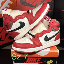 Jordan 1 Chicago Lost & Found Sz 7 6.5 4Y Travis SB Brick
