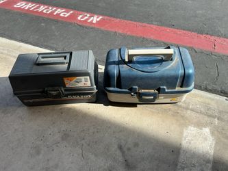 Fishing Tackle Box With Some Gear Plano