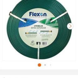 Flexon 0.75 in. Dia x 50 ft. 3-Tube Sprinkler Hose