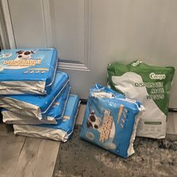 Male dog Diapers.  Size small 