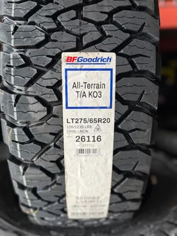 🔥 LT275/65R20 BFGoodrich KO3 – Set of 4 🔥 CORE TIRE MOTORSPORTS