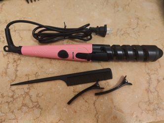 Blutool Curling Iron Pink