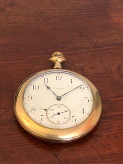 1911 Elgin Pocket Watch 17 Jewels