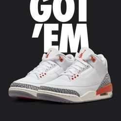 Georgia Peach Jordan retro 3s 