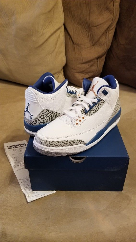 Nike Air Jordan Retro Wizards OG White Cement Reimagined Chicago