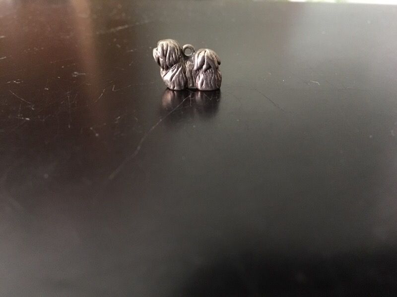James Avery Lhasa Apso Shih Tzu Retired Dog Charm