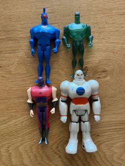 DC UNIVERSE JUSTICE LEAGUE UNLIMITED ACTION FIGURES LOT