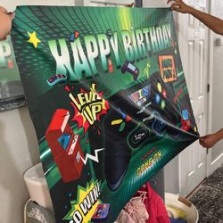 Party game banner