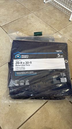 20’ x 30’ 5mil Tarp - Project Source