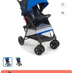 Blue Boys Stroller