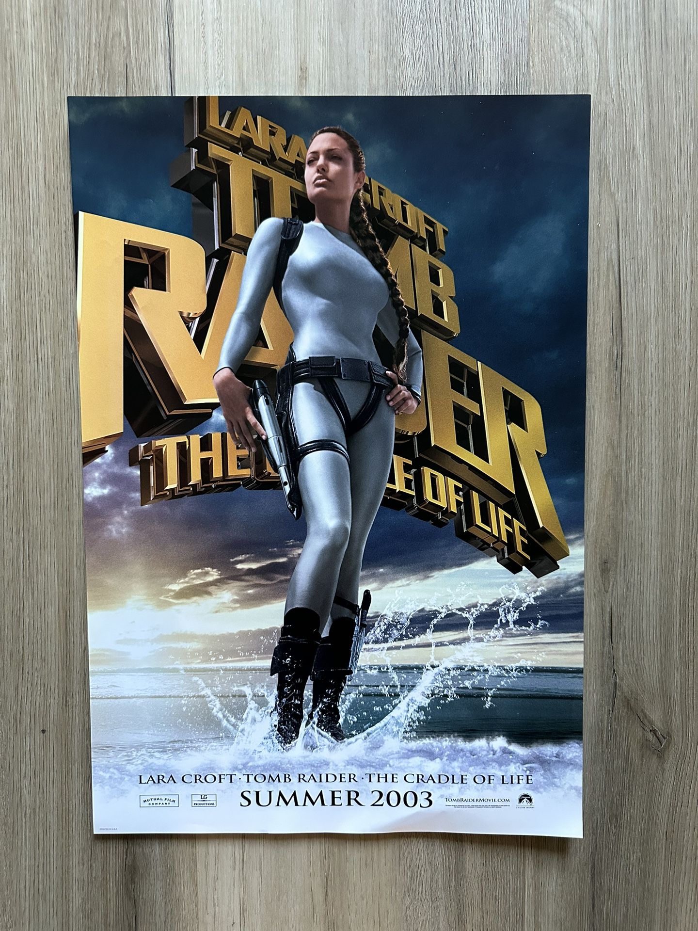 Lara Croft Tomb Raider: The Cradle of Life 19x13 Movie Poster ANGELINA JOLIE