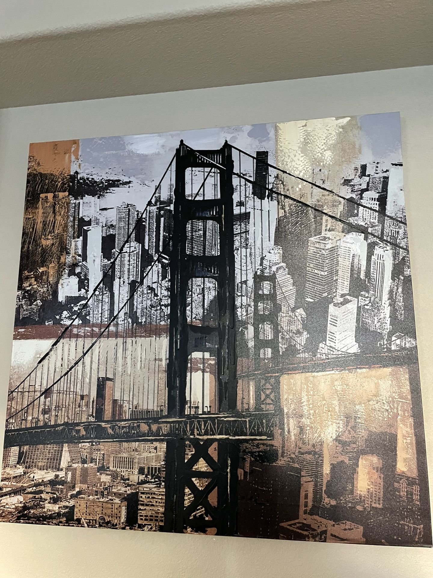 Golden Gate City Canvas 