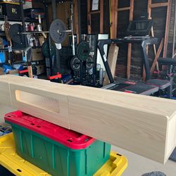 Floating tv stand