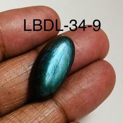 Labradorite Oval Shape Natural Gemstone Cabochon-LBDL-34-9/STK-21