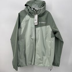 Adidas Terrex Women’s Rain Windbreaker Jacket 1X