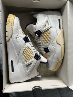 Jordan retro 4 -metallic purple