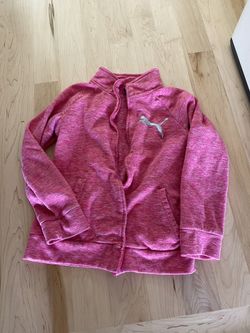 Large girls puma fleece jacket