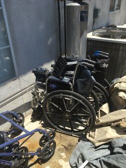 Wheel chairs and walkers