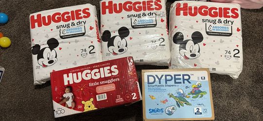 Size 2 Diapers Huggies