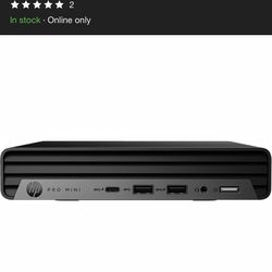 HP Pro Mini 400 G9 Desktop Computer - Intel Core i7 14th Gen i7-14700T - vPro Technology - 16 GB - 512 GB SSD - Desktop Mini - Smart