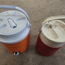 Medium personal jobsite water coolers