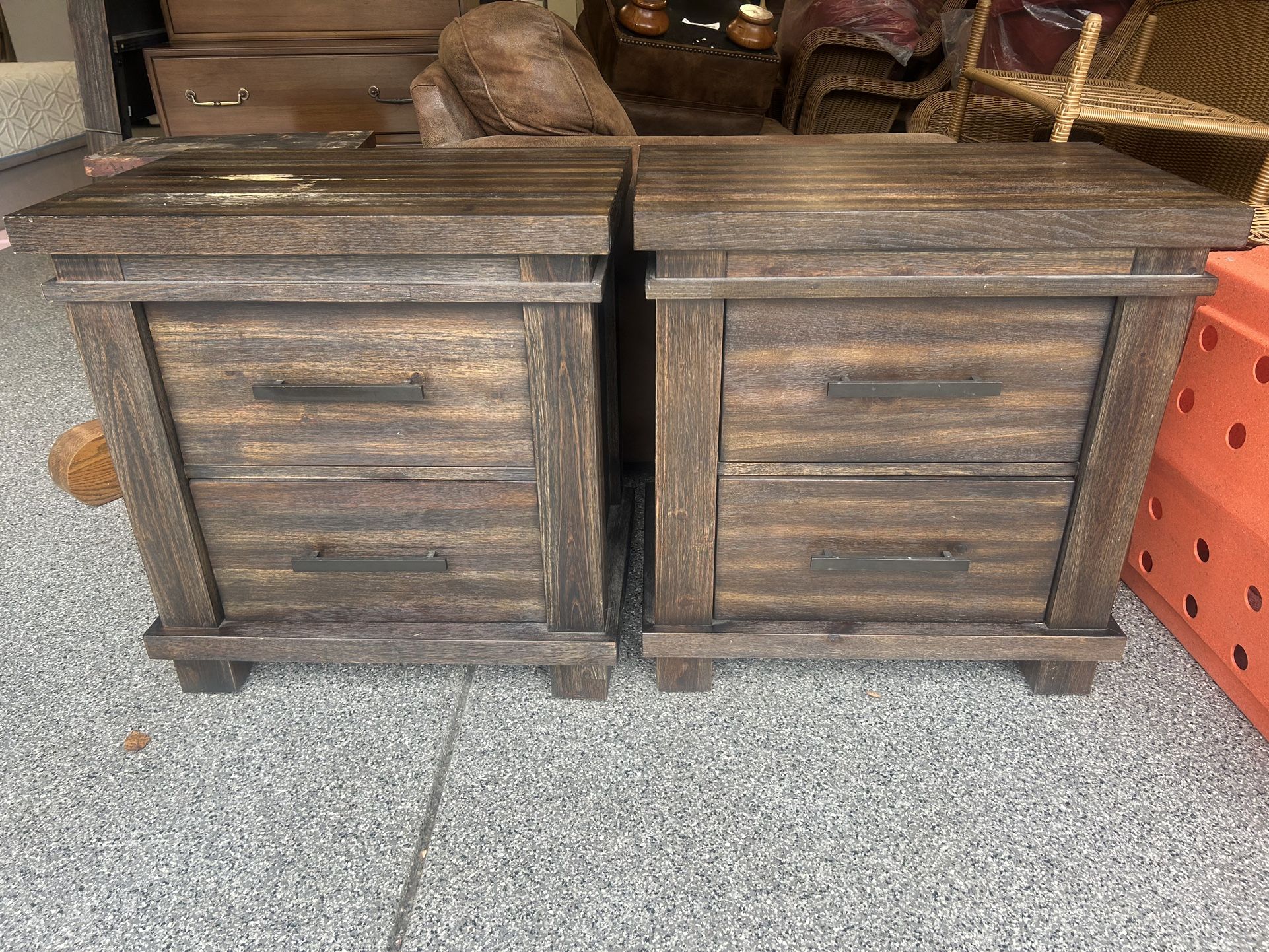 Farmhouse Nightstands . 2 Of Them