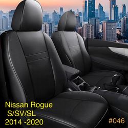 Car Seat Cover Fit for  Nissan Rogue 2014 -2020  