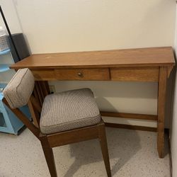 Table and chair