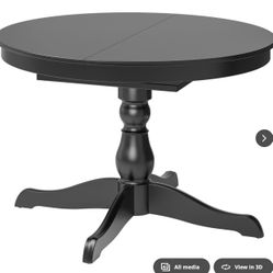 IKEA Black INGATORP TABLE