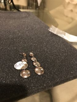 Aretes de plata