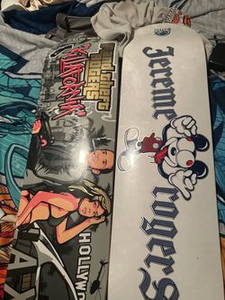 Jeremy rogers vintage skateboard