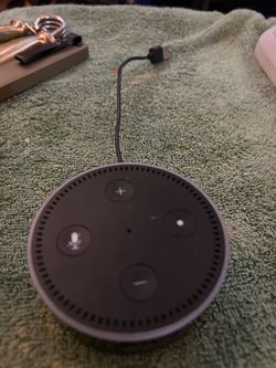Amazon Echo Dot RS03QR 2nd Generation Smart Speaker Black with Alexa Tested