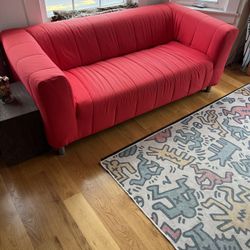 IKEA Klippan Loveseat Red Color
