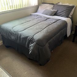 1 Week Old Full Size Bed w/mattress 