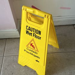 Caution Wet Floor Sign