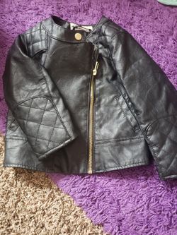 Toddler black jacket 2t
