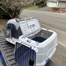 Small Dog Cat Rabbit Bunny Kennel Crate Carrier Like New 24" L by 14” W by 14” H $25 Each