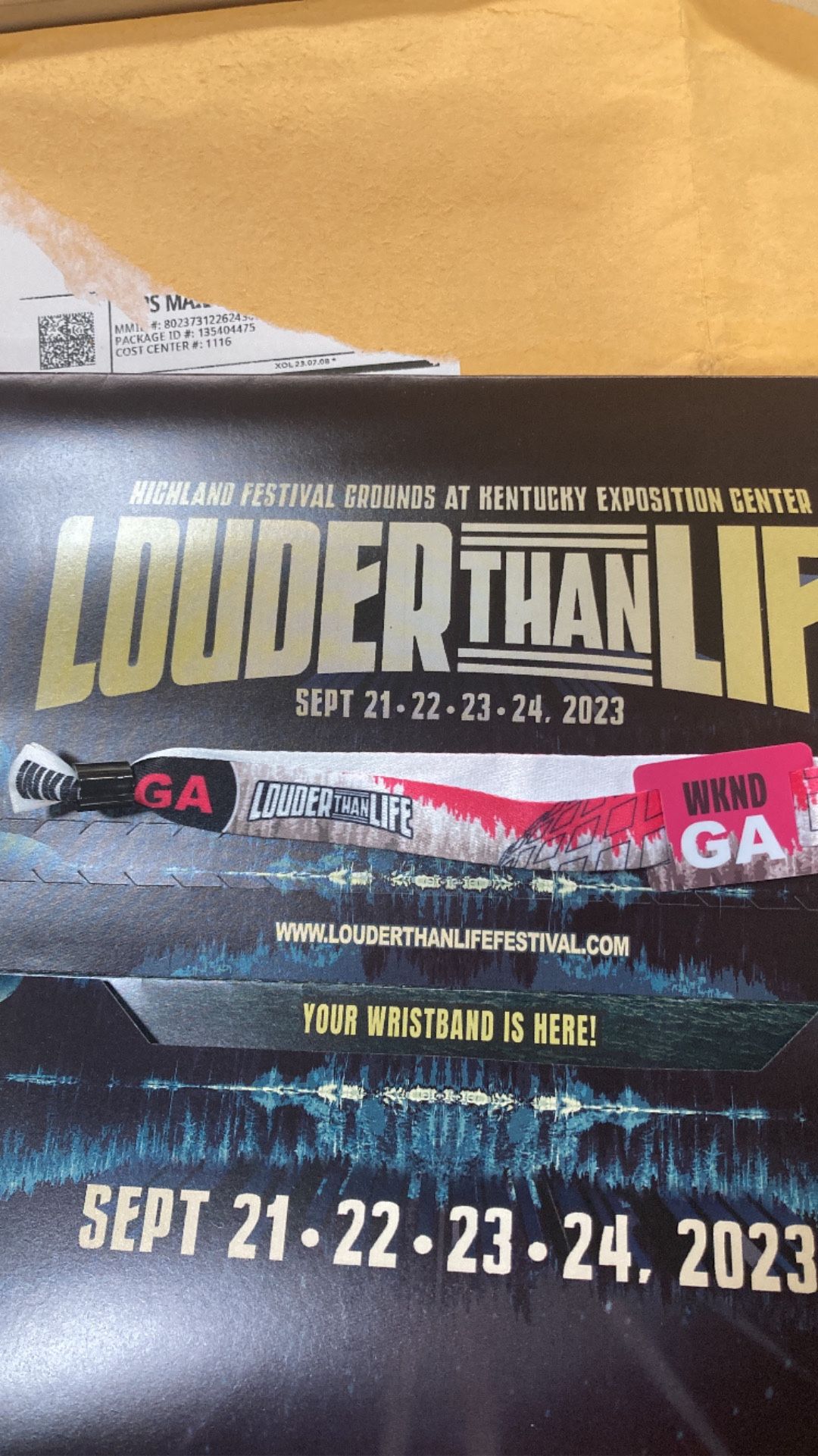 Concert Ticket